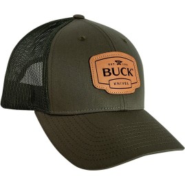 Бейсболка BUCK 89139 LEATHER PATCH