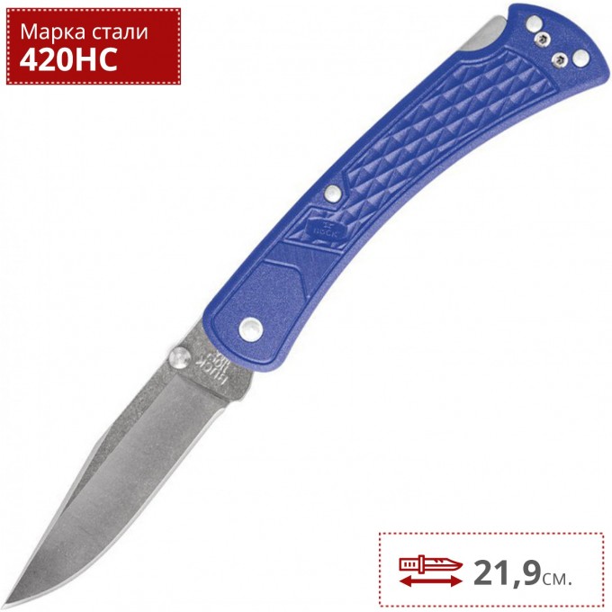 Нож BUCK 0110BLS2 110 FOLDING HUNTER SLIM SELECT B0110BLS2