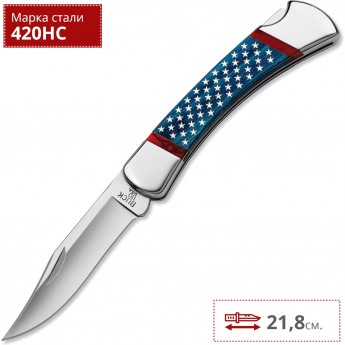 Нож BUCK 0110BLSUSA STARS&STRIPES Нож BUCK 0110BLSUSA STARS&STRIPES