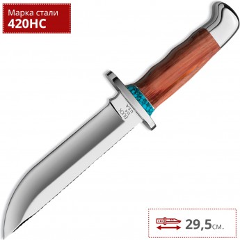 Нож BUCK 0124CDSLE WBC CEDAR FRONTIERSMAN Нож BUCK 0124CDSLE WBC CEDAR FRONTIERSMAN