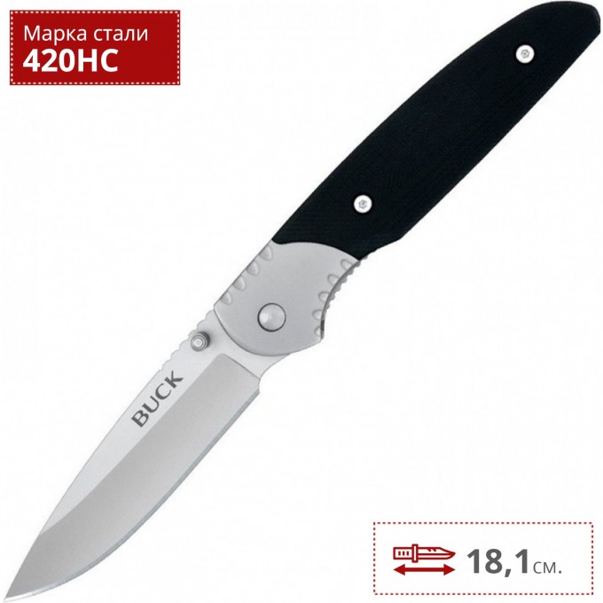 Нож BUCK 0300BKS GLACIER B0300BKS