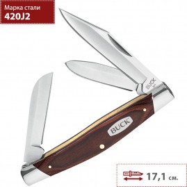 Нож BUCK 0371BRS STOCKMAN