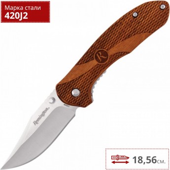 Нож BUCK R40001 LINER LOCK LARGE WOOD HANDLE
